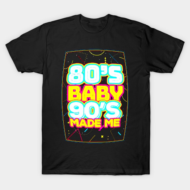 80s Birthday Present T-Shirt by dotanstav